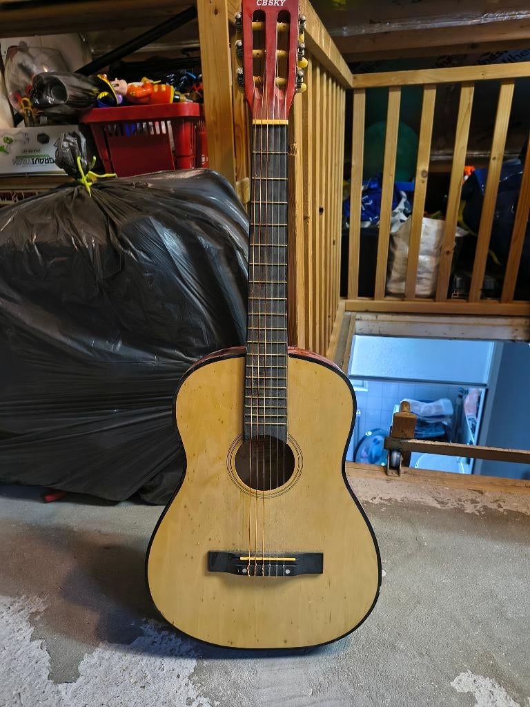 Speelgoed gitaar, Ophalen, Gebruikt, Met geluid