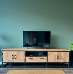 Mangohouten tv meubel type Mesola (Pronto wonen), Huis en Inrichting, Kasten | Televisiemeubels, Ophalen, Zo goed als nieuw, 200 cm of meer
