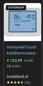 Honeywell Chronotherm Touch Kamerthermostaat, Doe-het-zelf en Verbouw, Thermostaten, Ophalen of Verzenden, Zo goed als nieuw