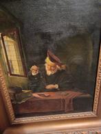 Olieverfschilderij: De goudweger, Ophalen of Verzenden
