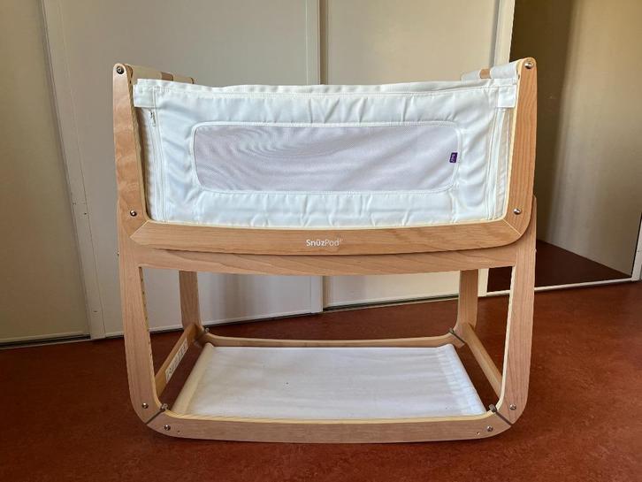 Babywieg Cosleeper SnuzPod 3 - Hout, Goeie staat, Kinderen en Baby's, Babywiegjes en Ledikanten, Zo goed als nieuw, Wieg, Ophalen of Verzenden