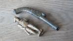 Musket pistool en napoleon beide in lood / bodemvondst, Ophalen of Verzenden, Landmacht, Nederland, Embleem of Badge