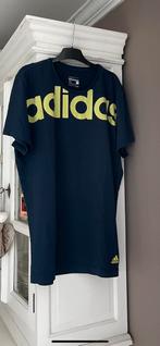 Adidas, maat XL, donkerblauw shirt in topstaat, Blauw, Algemeen, Ophalen of Verzenden, Maat 56/58 (XL)
