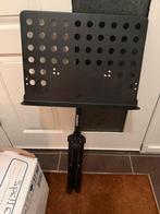 Bladmuziek standaard - lessenaar inox, Ophalen, Zo goed als nieuw