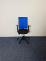 Bureaustoel Girsberger Yanos, zwart / blauw, Huis en Inrichting, Ophalen, Gebruikt, Zwart, Bureaustoel