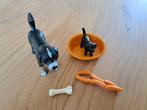 playmobil hondjes met mand, Gebruikt, Ophalen of Verzenden