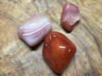 Natuurlijke carneoolstenen 10g verzamelen, Ophalen of Verzenden, Mineraal