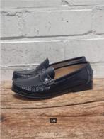 Exit - Mooie donkerblauwe leren loafers maat 38 - Nieuw €110, Nieuw, Blauw, Exit, Ophalen of Verzenden