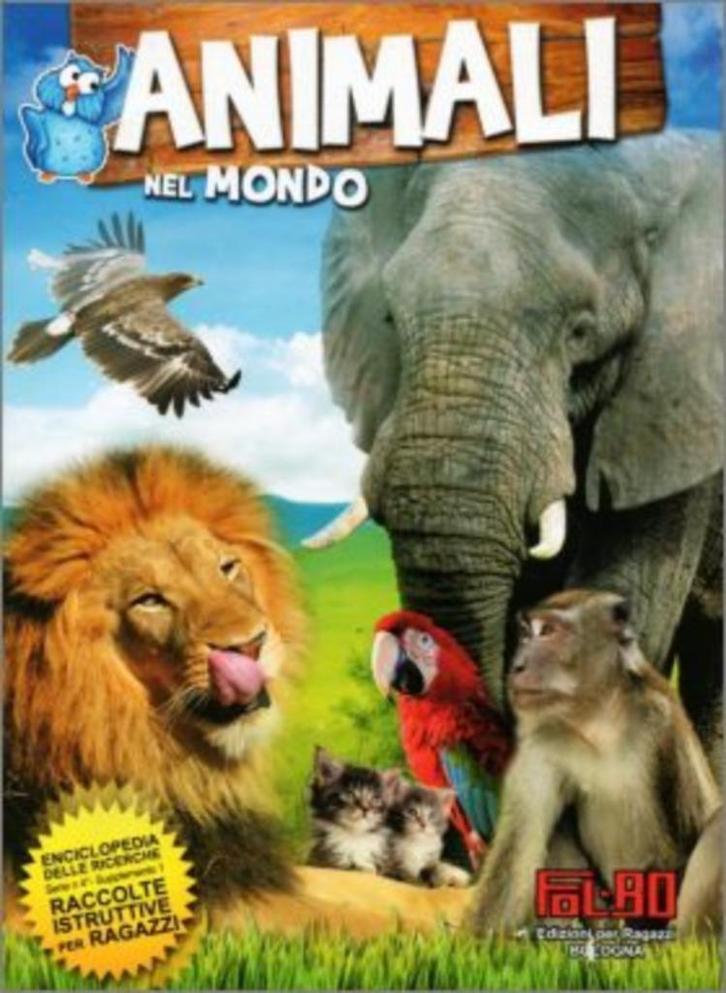 Animali Nel Mondo 2011 (like panini), Verzamelen, Stickers, Nieuw, Dier en Natuur, Ophalen of Verzenden