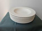 6 Diepe Borden - 23 cm, Gebruikt, Ophalen of Verzenden, Bord(en), Effen