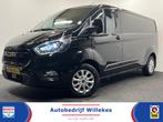 Ford Transit Custom 300 2.0 TDCI L2H1 Trend | TREKHAAK | NAV, Auto's, 4 cilinders, Zwart, Origineel Nederlands, Diesel