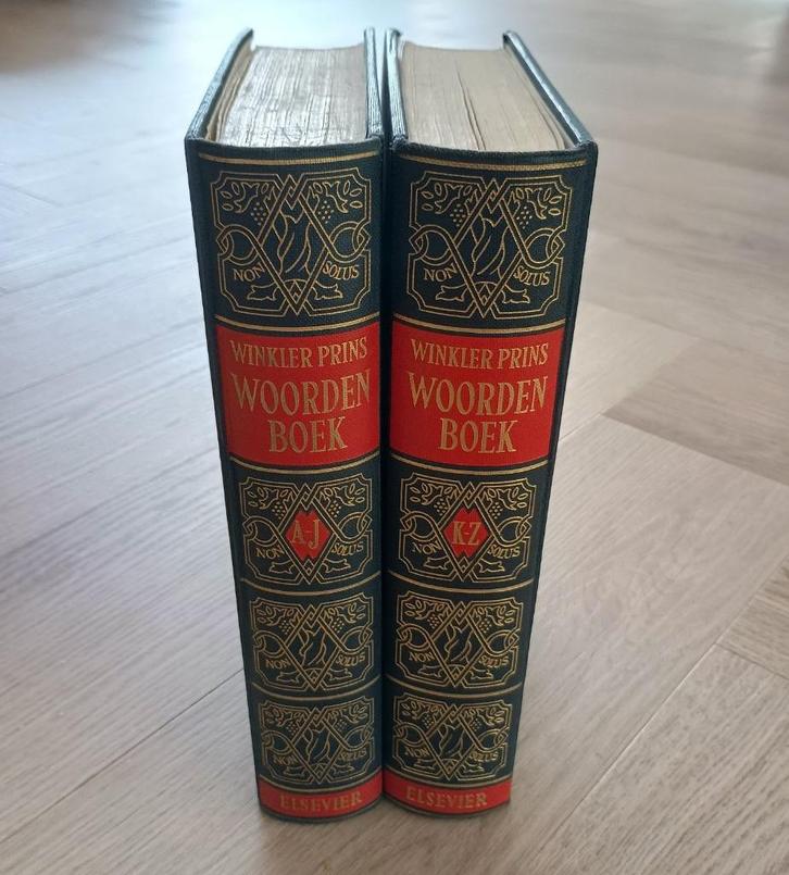 Winkler Prins woordenboek encyclopedische informatie 1958-59, Boeken, Encyclopedieën, Gelezen, Complete serie, Ophalen of Verzenden