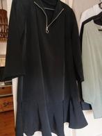Mooie zwarte tuniek van Jacqueline de Yong maat 38, Ophalen of Verzenden, Zo goed als nieuw, Maat 38/40 (M), Zwart