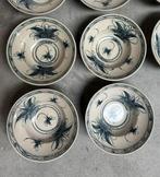 Bat Trang Vietnamese Kommen Set 4 stuks Handbeschilderd Kera, Antiek en Kunst, Ophalen of Verzenden