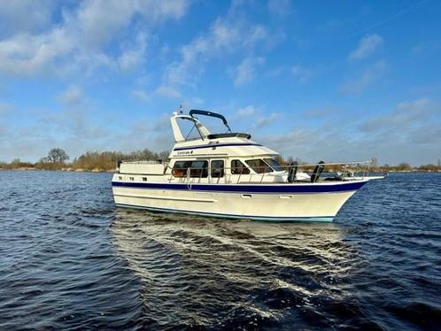 Trader 41+2 (bj 1988), Watersport en Boten, Motorboten en Motorjachten, Gebruikt, Polyester, 12 meter of meer, Diesel, 50 pk of meer