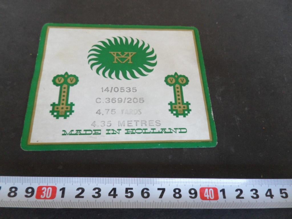 sticker  Made in Holland  ??, Ophalen, Zo goed als nieuw