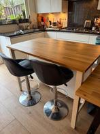 Ikea Bartafel + Krukken - Nette staat, Ophalen, Gebruikt, 100 tot 150 cm, 50 tot 100 cm