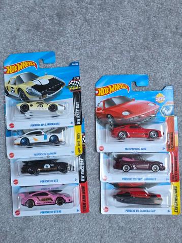 Hotwheels Porsche Collectie beschikbaar voor biedingen