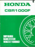 Honda CBR1000 F supplement shop manual (7143z), Motoren, Handleidingen en Instructieboekjes, Ophalen of Verzenden, Honda