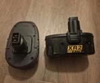 2 DeWalt XR2 18v accu's - niet werkend / snel leeg, Doe-het-zelf en Verbouw, Gereedschap | Machine-onderdelen en Toebehoren, Ophalen of Verzenden