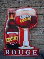 Reclamebord Kasteelbier Rouge, Ophalen of Verzenden, Nieuw, Reclamebord, Plaat of Schild, Overige merken