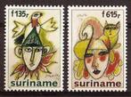 Suriname 864/5 postfris Corneille 1995, Postzegels en Munten, Postzegels | Suriname, Ophalen of Verzenden, Postfris