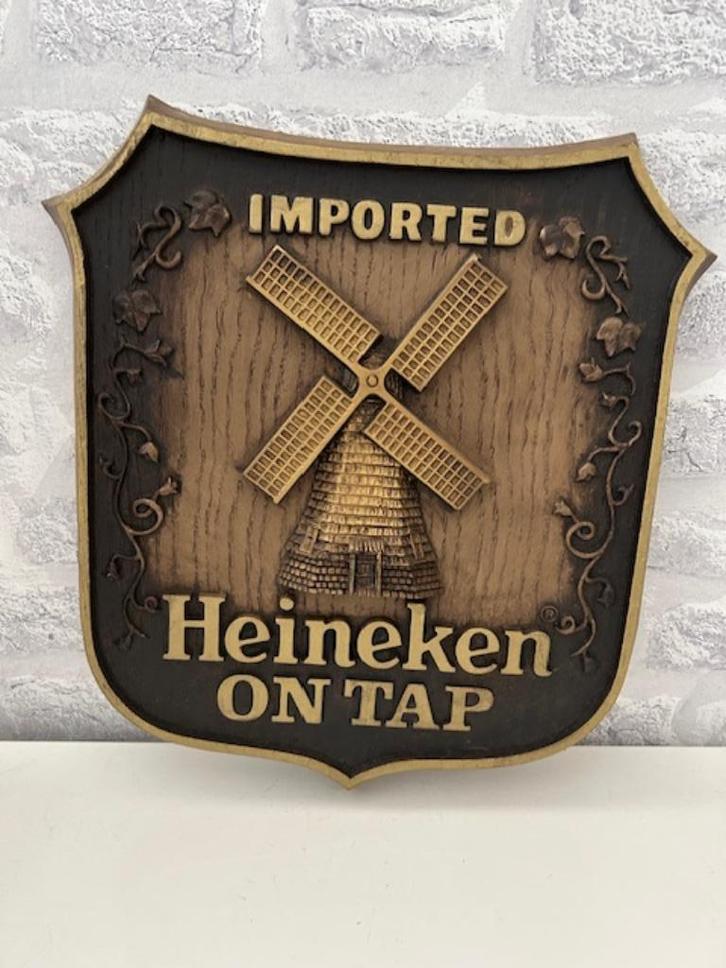 Heineken bier reclamebord, Verzamelen, Merken en Reclamevoorwerpen, Zo goed als nieuw, Reclamebord, Ophalen of Verzenden