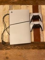 Play Station 5 digital edition slim, inc 2 controllers, Spelcomputers en Games, Spelcomputers | Sony PlayStation 5, Ophalen, Zo goed als nieuw