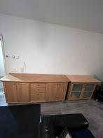 Houten Kabinet, Gebruikt, 100 tot 150 cm, Eikenhout, Minder dan 50 cm