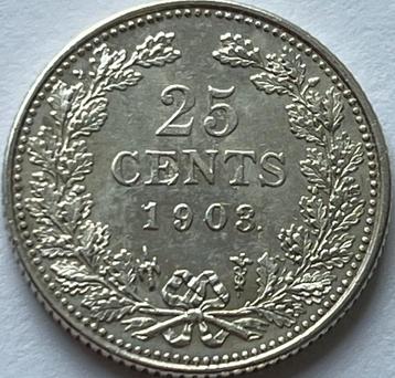 Schitterend kwartje 1903 beschikbaar voor biedingen