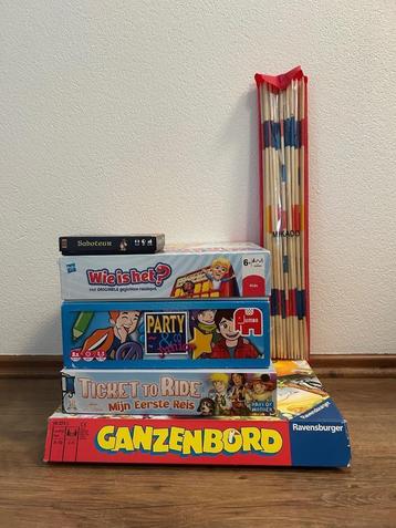 Diverse bordspellen beschikbaar voor biedingen