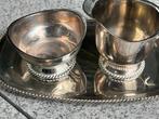 Wellner verzilverd suiker en melk stelletje, Antiek en Kunst, Ophalen of Verzenden