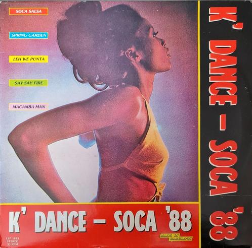 Various – K' Dance - Soca '88, Cd's en Dvd's, Vinyl | Wereldmuziek, Gebruikt, Overige soorten, Overige formaten, Ophalen of Verzenden