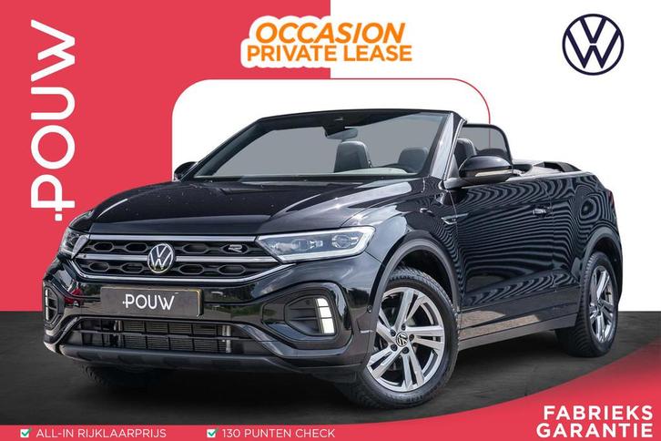 Volkswagen T-Roc Cabrio 1.5 TSI 150pk DSG7 R-Line | Trekhaak, Auto's, Volkswagen, Bedrijf, Te koop, T-Roc, ABS, Adaptive Cruise Control