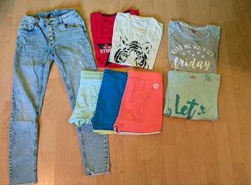 Zomerkleding/ kledingpakket meisje maat 170  beschikbaar voor biedingen