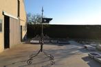 antieke grote smeedijzeren windwijzer, Tuin en Terras, Windwijzers en Windmolens, Ophalen, Gebruikt