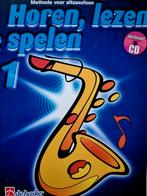 Horen, Lezen & Spelen De Haske  + CD - Alt Saxofoon, Muziek en Instrumenten, Bladmuziek, Gebruikt, Ophalen of Verzenden, Populair