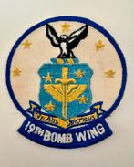 USAF 19th Bomb Wing patch 1960s, Verzamelen, Militaria | Algemeen, Ophalen of Verzenden, Luchtmacht, Nederland, Embleem of Badge