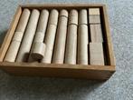 Royale houten blokkendoos, Ophalen of Verzenden, Gebruikt