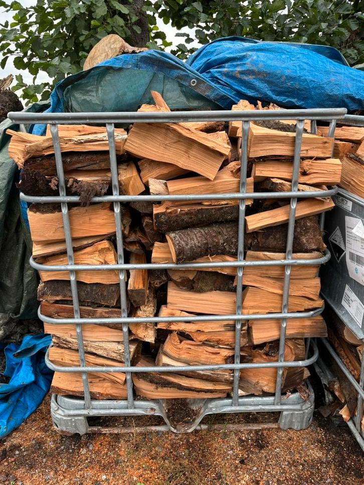 Droog kersen/pruimen brandhout., Tuin en Terras, Haardhout, Minder dan 3 m³, Ophalen of Verzenden