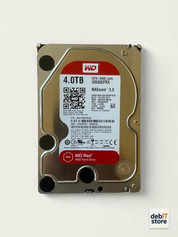 WD Red 4tb NAS HDD - WD40EFRX (meerdere stuks) beschikbaar voor biedingen