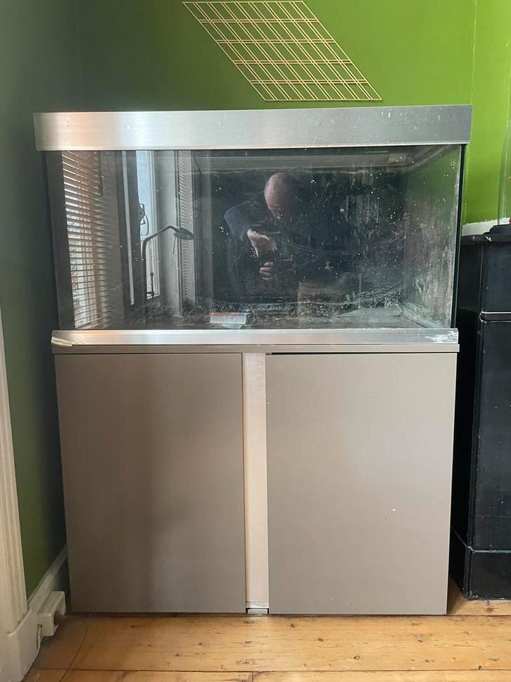 Eheim aquarium inclusief kast en toebehoren, 100cm breed, Dieren en Toebehoren, Vissen | Aquaria en Toebehoren, Gebruikt, Leeg aquarium