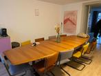 Mooie ruime eettafel, Ophalen, 100 tot 150 cm, 200 cm of meer, Vijf personen of meer
