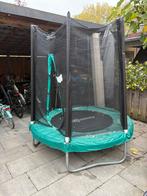 Trampoline 180cm met net en afdekzeil, Kinderen en Baby's, Speelgoed | Buiten | Trampolines, Ophalen, Gebruikt