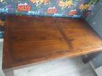 Te koop mahoniehouten tafel, Huis en Inrichting, Tafels | Eettafels, Ophalen, 50 tot 100 cm, Zo goed als nieuw, 150 tot 200 cm