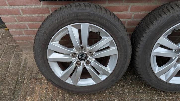 Winterbanden op lichtmetalen velgen, Auto-onderdelen, Banden en Velgen, Banden en Velgen, Winterbanden, 16 inch, Gebruikt, Ophalen