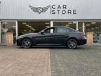 Alfa Romeo Giulia 2.0 T Q4 GME AWD Ti 280PK|CAMERA|LED|MEMOR, Auto's, Alfa Romeo, 4 cilinders, Zwart, Bedrijf, Vierwielaandrijving