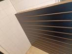7x slatwall muur stelling voor kledingwinkel of telefoon, Doe-het-zelf en Verbouw, Platen en Panelen, Ophalen, Zo goed als nieuw