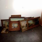 Partij van diverse schilderijen, Ophalen