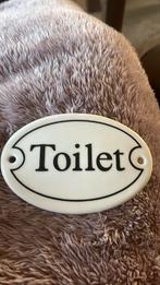 Landelijk sober stoer bordje voor op een wc deur, Huis en Inrichting, Woonaccessoires | Overige, Ophalen of Verzenden, Nieuw
